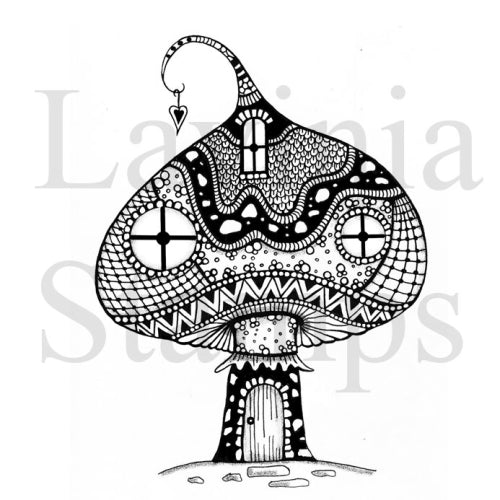 Lavinia Stamps, Zen Large Mushroom, Clear Stamp