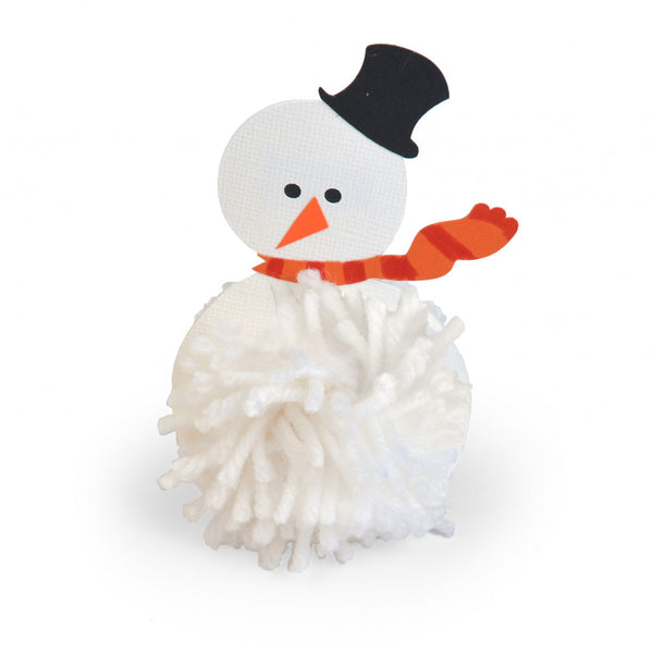 Sizzix, Originals Bigz Die, Pom-Pom Pal Snowman