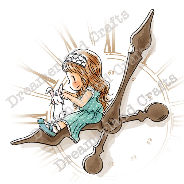 Dreamerland Crafts, Time Flies When You're Having Fun, Rubber Stamps - Scrapbooking Fairies