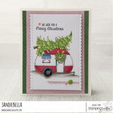 Stampingbella, Cling Stamps, Christmas Camper