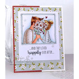 Stampingbella, Cling Stamp, Closeups "IN LOVE"