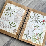 PaperArtsy, Eclectica³ {Alison Bomber} EAB29 Mistletoe (A5 set on EZ)