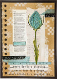 PaperArtsy, Eclectica³ {Lin Brown} 22 (A5 set, trimmed, on EZ), ELB22