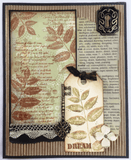PaperArtsy, Eclectica³ {Lin Brown} 29 (A5 set, trimmed, on EZ)