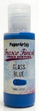 PaperArtsy, Fresco Finish Chalk Acrylics Paint - Glass Blue (Translucent)