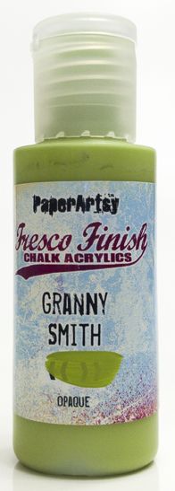 PaperArtsy, Fresco Finish Chalk Acrylics Paint - Granny Smith (Opaque)