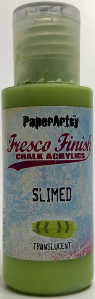 PaperArtsy, Fresco Finish Chalk Acrylics Paint - Slimed (Semi-Opaque) {Tracy Scott}