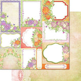 Heartfelt Creations Double-Sided Paper Pad 12"X12" 24/Pkg, Dazzling Dahlia