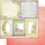 Heartfelt Creations Double-Sided Paper Pad 12"X12" 24/Pkg, Dazzling Dahlia