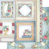 Heartfelt Creations Double-Sided Paper Pad 12"X12" 24/Pkg, Floral Shoppe