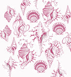 Pink Ink Designs, A5 Clear Stamps Set, Shells