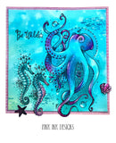 Pink Ink Designs A5 Clear Stamp, Pinky Inky, Guest Designer, Alexandra Ghicu