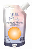 Aladine IZINK Pearly Lustre Paste by Seth Apter, Sunlight (Cuivre), 80ml