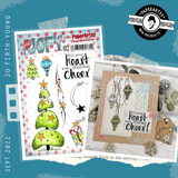 PaperArtsy, Signature Designers, JOFY119 Cling Stamps (A5 set, trimmed, on EZ)