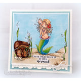 Stampingbella, Cling Stamps, Undersea Backdrop