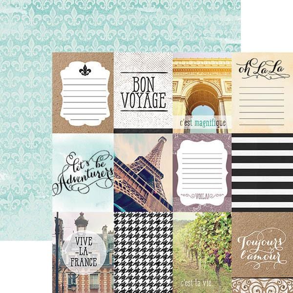 Paper House, 12"x12" Double-Sided Cardstock, Discover France