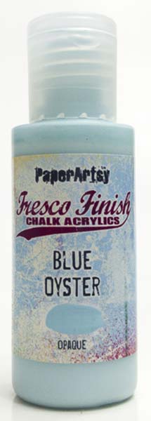 PaperArtsy, Fresco Finish Chalk Acrylics Paint - Blue Oyster