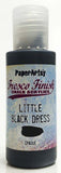PaperArtsy, Fresco Finish Chalk Acrylics Paint - Little Black Dress (Opaque)