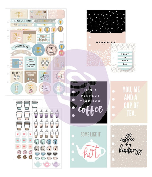 Prima, My Prima Planner Goodie Pack- Coffee & Tea Lovers