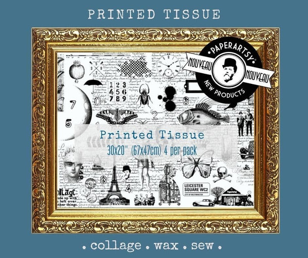 PaperArtsy Collage-Tissue Paper