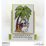 Stampingbella, Cling Stamps, Rosie and Bernie in Hawaii