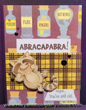 Riley & Company, Rubber Stamps, Giggling Raccoon