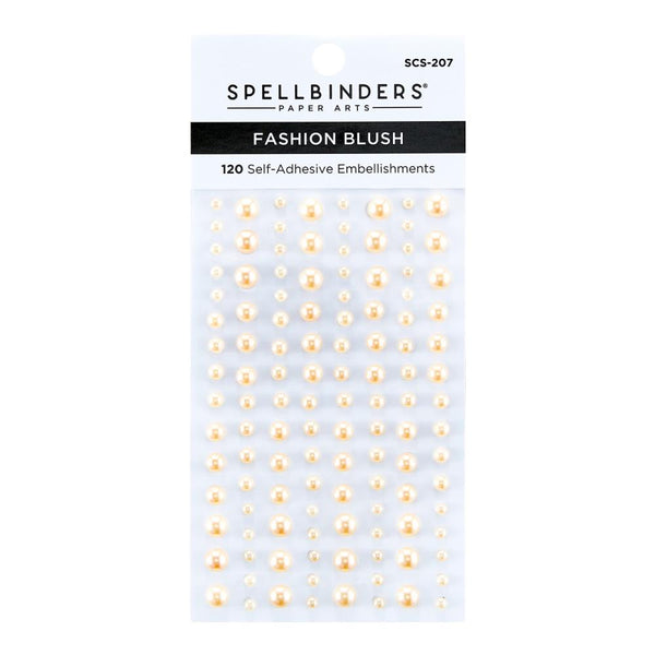 Spellbinders Fashion Essentials Pearl Dots, Fashion Blush Color (SCS-207)