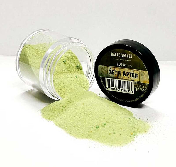 Emerald Creek, Seth Apter, Baked Texture Embossing Powder - Lime