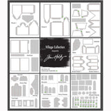 Sizzix Thinlits Dies Village Collection by Tim Holtz, Village Collection