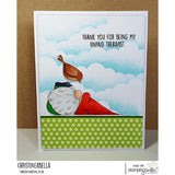 Stamping Bella Cling Stamps, The Gnome And The Birdie