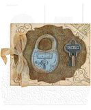 Tim Holtz Cling Stamps 7"X8.5", Industrial Blueprint (CMS149)