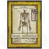 Tim Holtz Cling Stamps 7"X8.5", Inventor 4