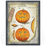 Tim Holtz Cling Stamps 7"X8.5", Inventor 4