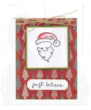 Tim Holtz Cling Stamps 7"X8.5", December Doodles (CMS355)