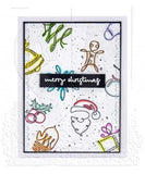 Tim Holtz Cling Stamps 7"X8.5", December Doodles (CMS355)