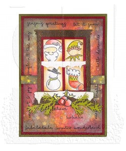 Tim Holtz Cling Stamps 7X8.5-Eclectic Adverts - 752830521131