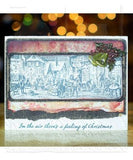 Stampers Anonymous, Tim Holtz Cling Stamps 7"X8.5", Holiday Scenes (CMS425)
