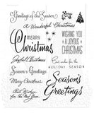 Tim Holtz Cling Stamps 7"X8.5", Christmastime #3 (CMS427)