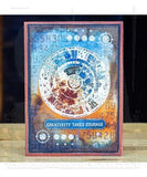 Tim Holtz Cling Stamps 7"X8.5", Glitch 1 (CMS403)