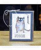 Tim Holtz Cling Stamps 7"X8.5", Snarky Cat (CMS392)