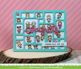 Lawn Fawn Clear Stamps & Dies Combo, Tiny Friends (LF2506 & LF2507)