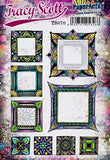 PaperArtsy, Tracy Scott TS070 (A5 set, trimmed, on EZ)