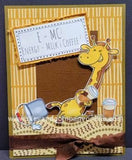 Riley & Company, Rubber Stamps, Giggling Giraffe